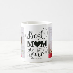 Mug Meilleure Maman Photo de la Fête des Mères Editabl