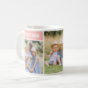Mug Meilleure Maman Pink Mothers Day Photo Collage