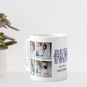 Mug Meilleure Maman Supplémentaire Moderne Collage d
