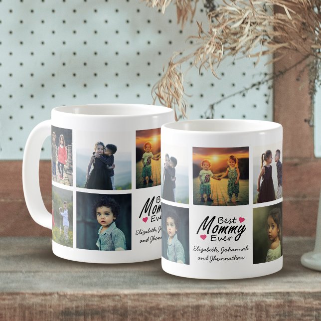 Mug Meilleure maman toujours personnalisée mignonne ma (Créateur téléchargé)