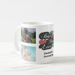 Mug Meilleure maman Toujours photo moderne Collage de 
