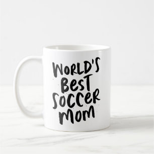 Mug Meilleure mère cool de football au monde de type 