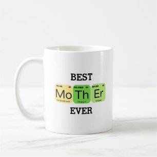 Mug Meilleure mère jamais tableau périodique