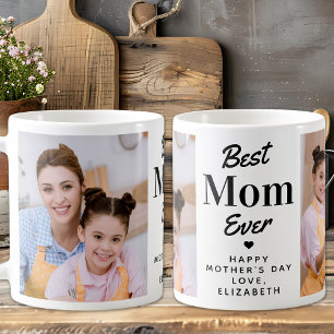 Mug Meilleure MOM moderne Jour des Mères Personnalisé