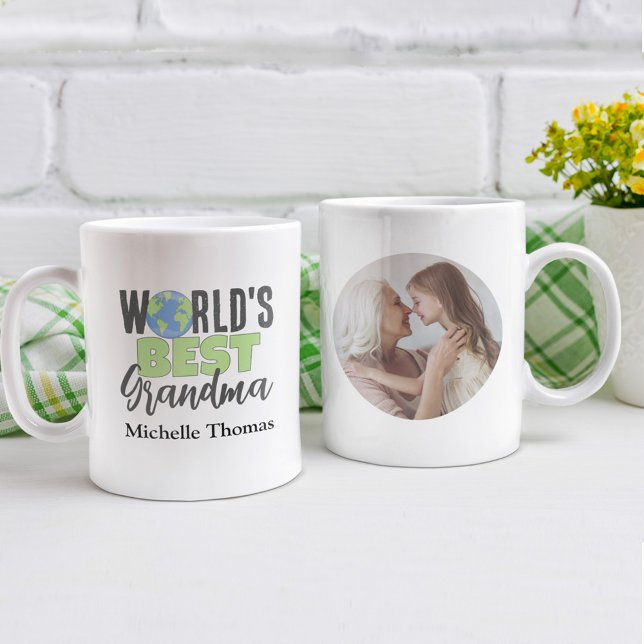 Mug Meilleure personnalisation de grand-mère du monde (World's Best Grandma Photo Mug)