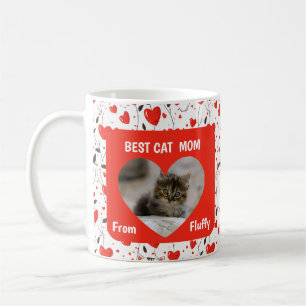 Mug Meilleure photo de la Saint-Valentin pour maman ou