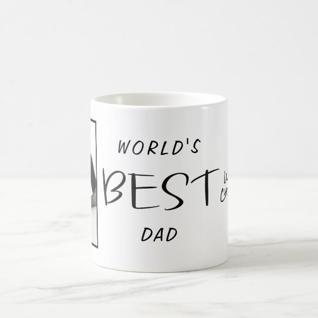 Mug Meilleure photo de papa au monde (Centre)