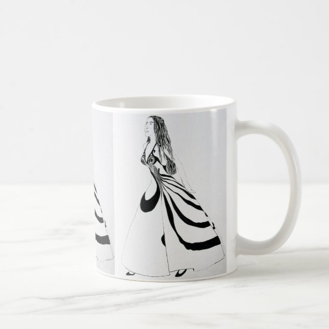 Mug Meilleure robe Musique (Droite)