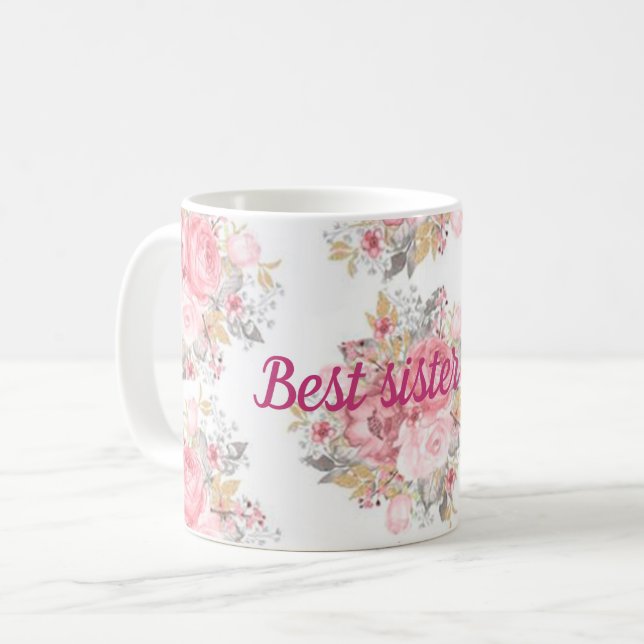 Mug Meilleure soeur (Devant gauche)