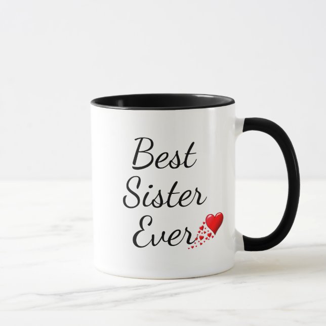 Mug MEILLEURE SOEUR JAMAIS Proverbes personnalisés 31 (Droite)