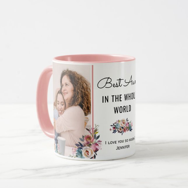 Mug Meilleure tante dans la galazy Chic Tante (Devant gauche)
