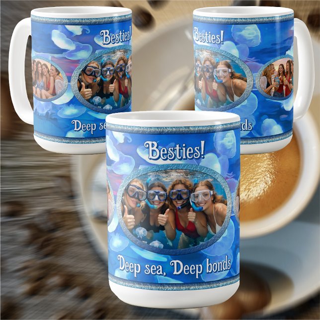 Mug Meilleures Amies Lien Profond 0925 (Créateur téléchargé)