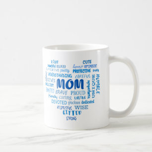 Mug Meilleures qualités de mère et caractéristiques de