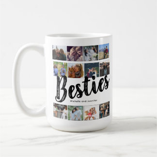Mug Meilleurs amis | Besties Photo Collage