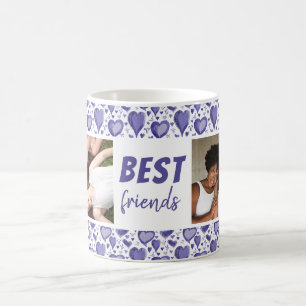 Mug Meilleurs amis motif Cœur Violet 2 Photo