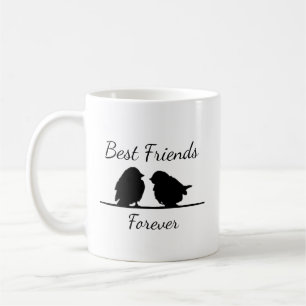 Mug Meilleurs amis pour toujours, BFF de mignons oisea