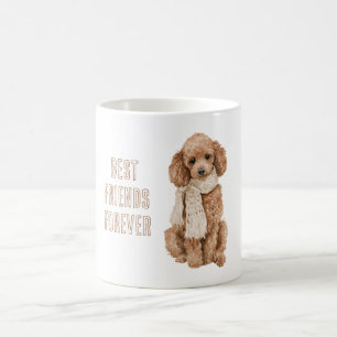 Mug Meilleurs amis pour toujours chien marron