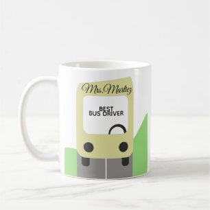 Mug Meilleurs Cadeaux pour Conducteur d'Autobus Scolai