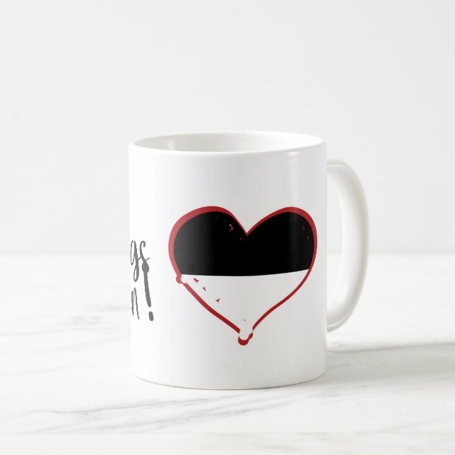Mug Mein Lieblings Kanton Fribourg (Devant droit)