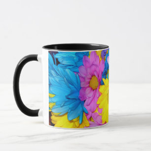 Mug Mélange de pâte à fleur marron