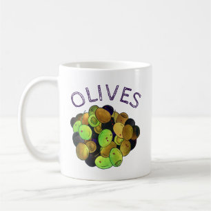 Mug Mélange d'olives méditerranéennes Cuisine grecque 