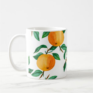 Mug Mélange floral coloré : Illustration aquarelle.