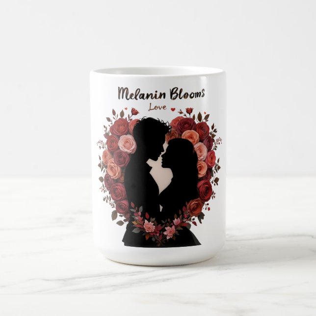 MUG MELANIN BLOOMS ADORE LA JOURNÉE DE VALENTINE (Centre)