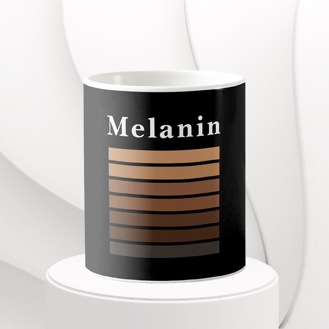 Mug Melanin Mois de l'histoire des Noirs afro-américai (Créateur téléchargé)