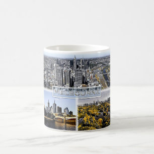 Mug Melbourne - Australie - Mosaïque -