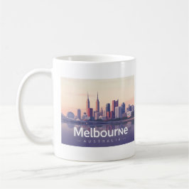 Mug Melbourne Australie Pastel Travel Design