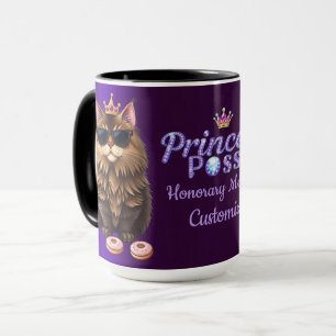 Mug Membre de la Posse Princesse Personnalisée Violet