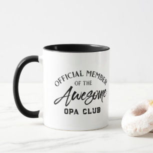 Mug Membre officiel du club Opa