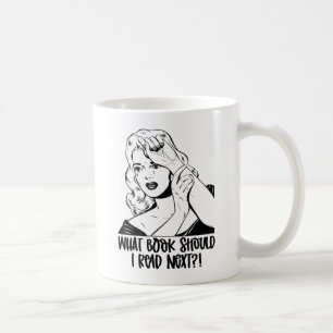 Mug Mème amateur de lecture de drame rétro