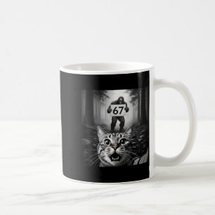 Mug Meme de chat drôle avec Bigfoot 67 Soixante-Sept