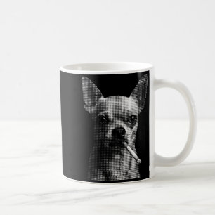 Mug Mème de chien chihuahua drôle amateur de cigarette