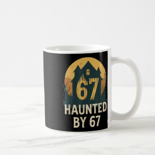 Mug Mème de maison hantée effrayant 67 Humour mathémat
