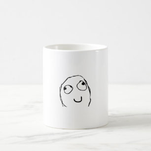 Mug Mème de visage de derp