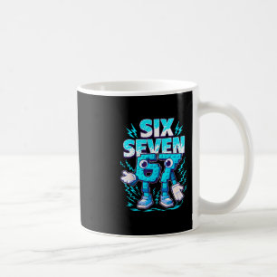 Mug Mème drôle 67 Six Sept 6 7 Garçons de Brainrot ita