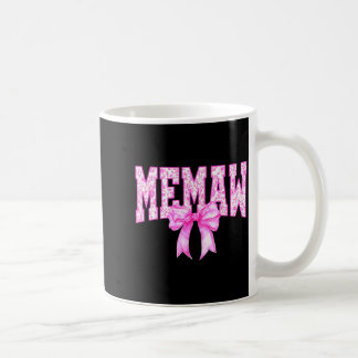 Mug Mémé floral toile rose coquette noeud grand-mère p