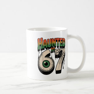 Mug Mème hanté 67 Six Sept 6-7 Blague drôle sur Intern