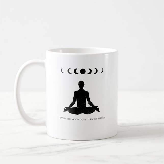 Mug Même la Lune passe par des phases (Gauche)