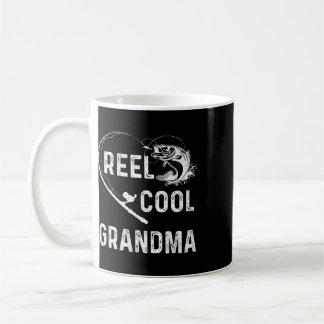 Mug Mémé super cool Rétro Passionnée de pêche pour les