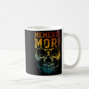Mug Memento Mori stoïcisme Citation de crâne Philosoph