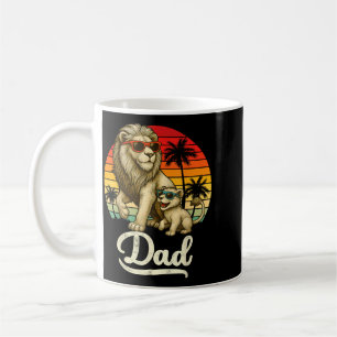 Mug Mèmes de blagues de papa lion mignon Amoureux des 