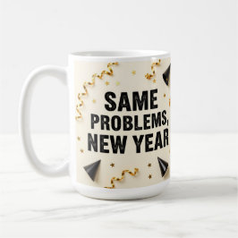 Mug Mêmes problèmes, nouvelle année
