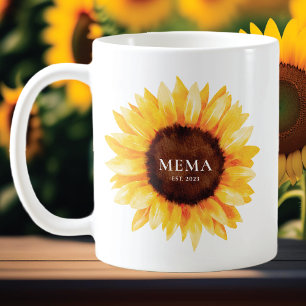 Mug Mémite de tournesol