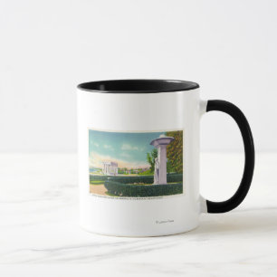 Mug Mémorial aux femmes Mayflower, Vue Portico