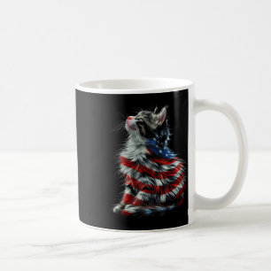 Mug Memorial Day Chat et fête de l'indépendance Fierté