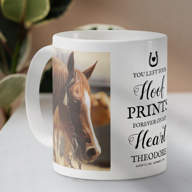 Mug Mémorial du Cheval - Sympathie pour animaux de com (Créateur téléchargé)