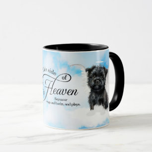 Mug Mémorial personnalisé Affenpinscher au Paradis
